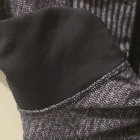 Lululemon Runderful 1/2 Zip Mini Check Pique Black Heathered Black / Black - Picture 14 of 16